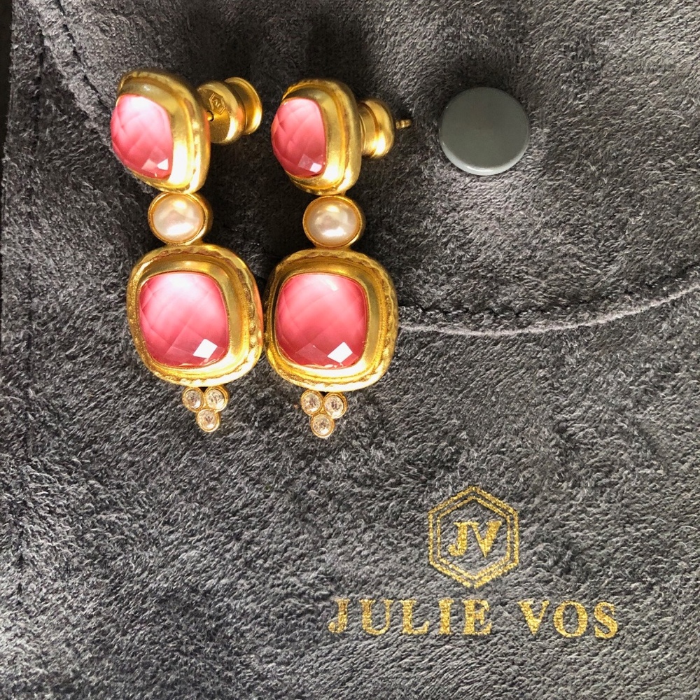 $175 Julie Vos Tudor Statement earrings